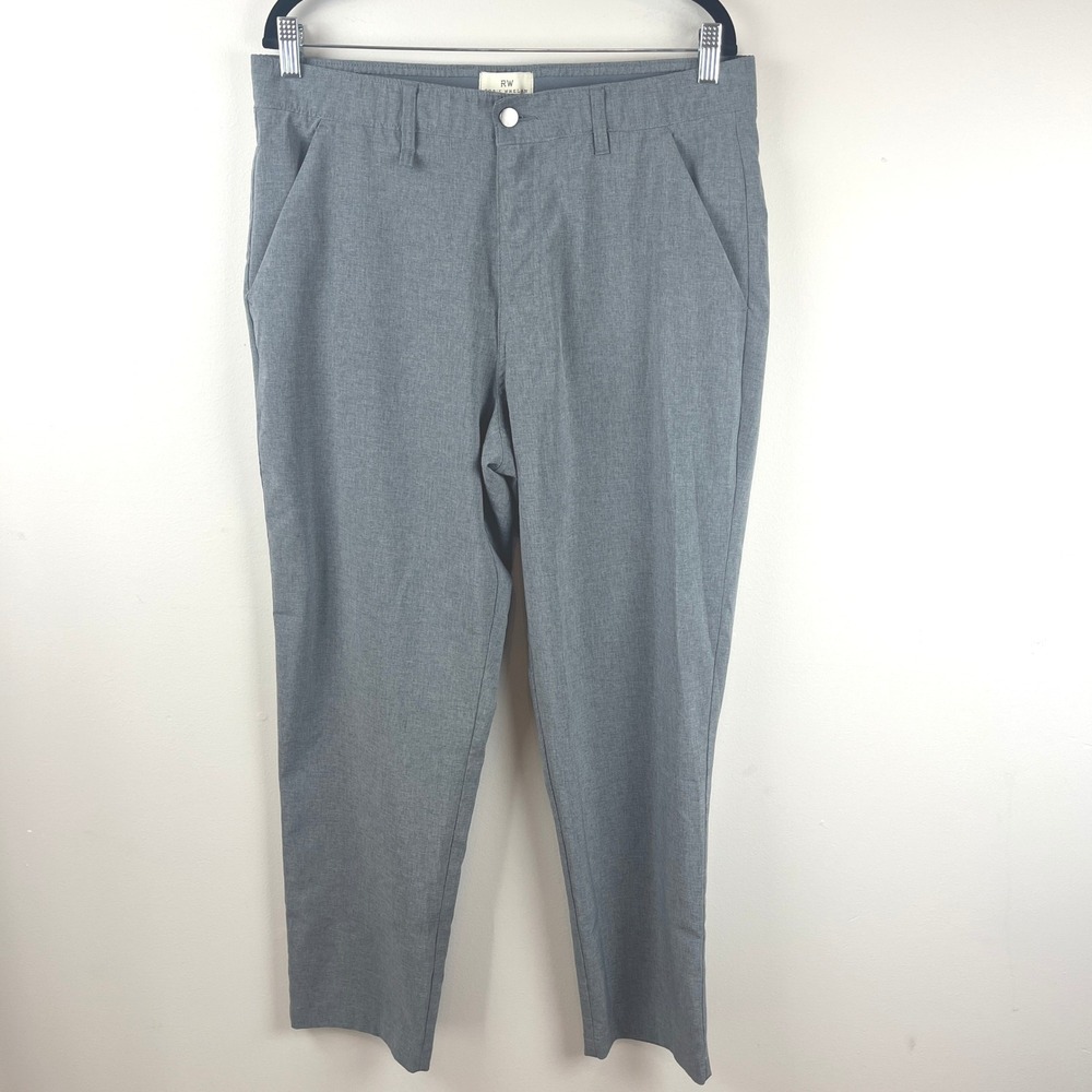 RW Rorie Whelan Gray Mens Golf Pants 36X30